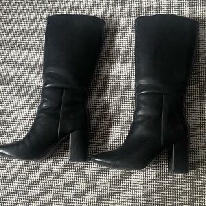 Black Knee-High Women's Boots